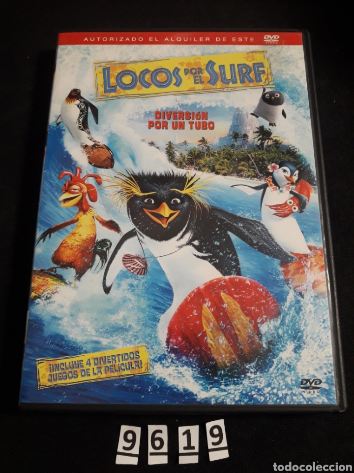 Cine: V45Locos por el surf ( dvd procedente de videoclub )