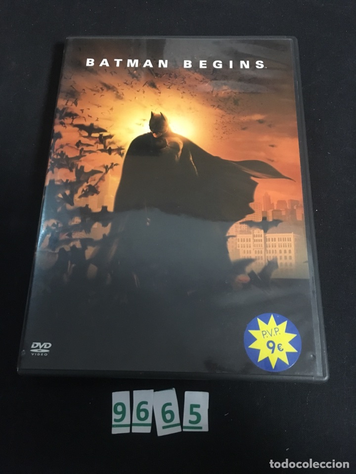 Cine: V45Batman begins ( dvd procedente Videoclub )
