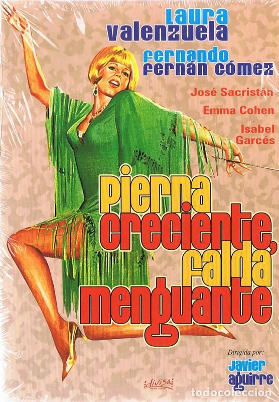 Cinema: DVD PIERNA CRECIENTE,FALDA MENGUANTE LAURA VALENZUELA (PRECINTADO)
