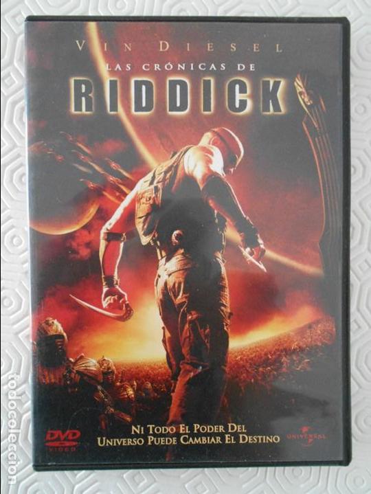 Cinema: LAS CRONICAS DE RIDDICK. DVD DE LA PELICULA DE VIN DIESEL.