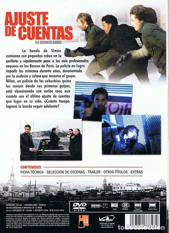 Cine: DVD AJUSTE DE CUENTAS - Foto 2