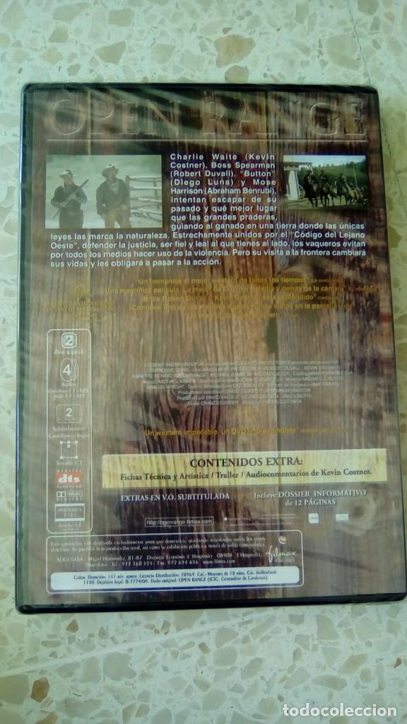 Cine: OPEN RANGE (DVD NUEVO PRECINTADO) - Foto 2