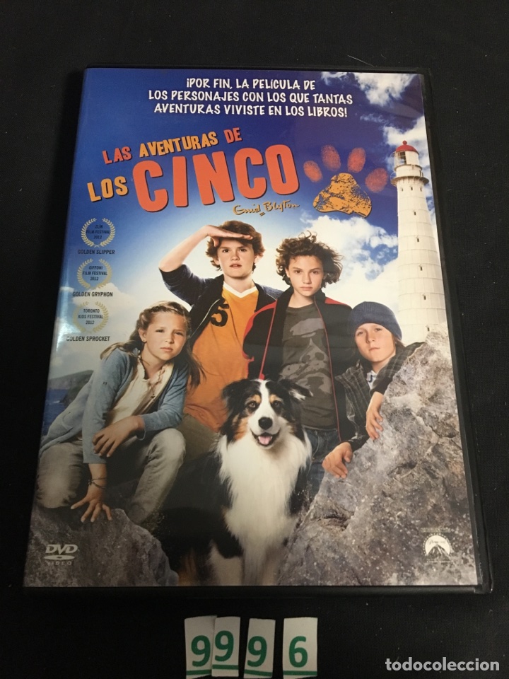 Cine: V49 Las aventuras de los cinco ( dvd procedente Videoclub )
