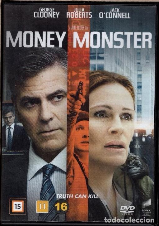 Cine: MONEY MONSTER dvd (G. CLOONEY) - &iquest;ESTAS SEGURO DE QUE TU BANCO CUIDA DE TU DINERO...O SOLO DEL SUYO?
