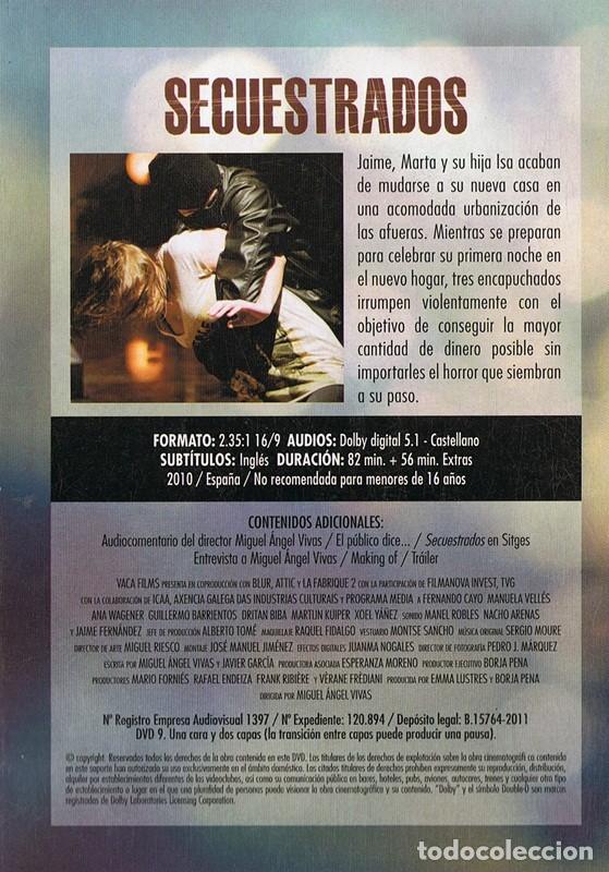 Cine: DVD SECUESTRADOS - Foto 2