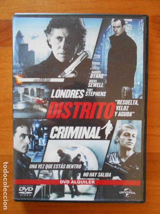 Cinema: DVD LONDRES DISTRITO CRIMINAL - EDICION DE ALQUILER (9J)