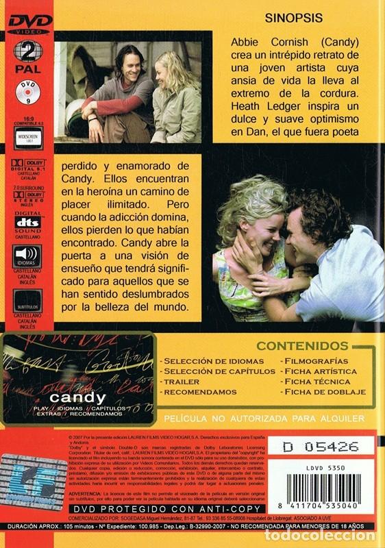 Cine: DVD CANDY HEATH LEDGER - Foto 2
