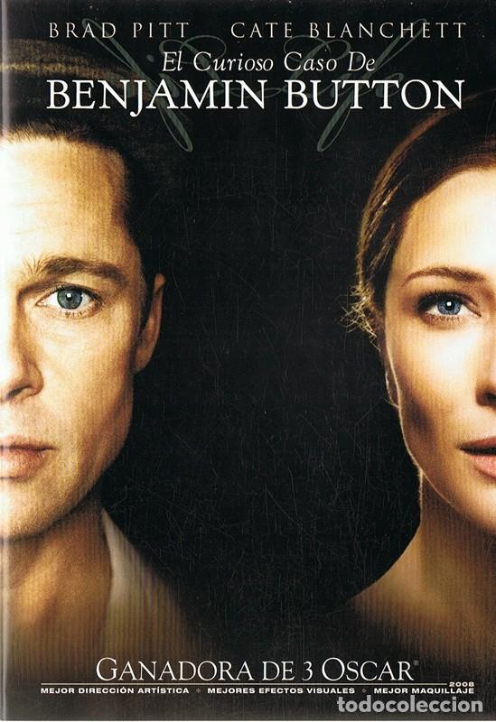 Cin&eacute;ma: DVD EL CURIOSOS CASO DE BENJAMIN BUTTON  BRAD PITT