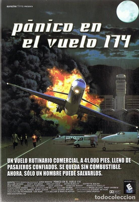 Kino: DVD P&Aacute;NICO EN EL VUELO 174