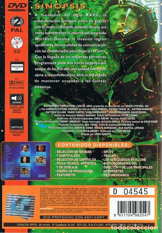 Cine: DVD WING COMMANDER - Foto 2
