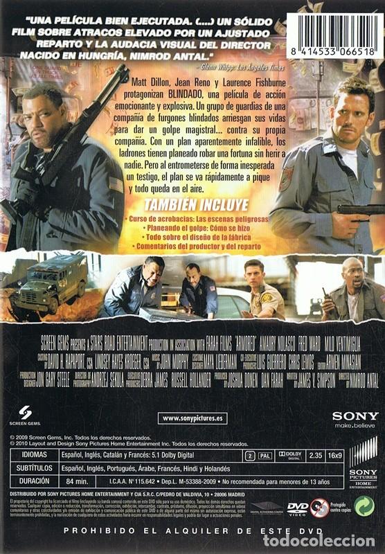 Cine: DVD BLINDADO MATT DILLON - Foto 2