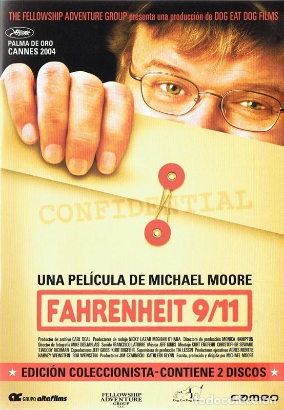 Cinema: DVD FAHRENHEIT 9/11 ( EDICI&Oacute;N COLECCIONISTA 2 DISCOS)