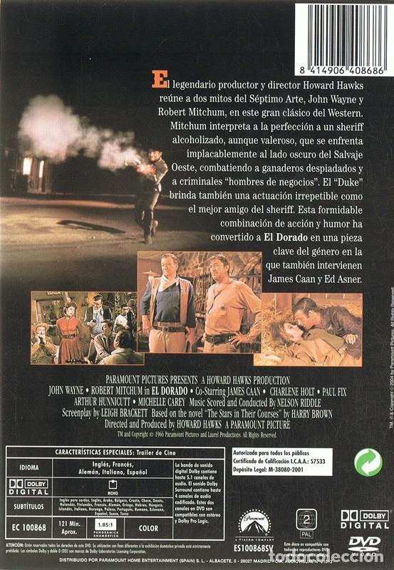 Cine: DVD EL DORADO  JOHN WAYNE - Foto 2