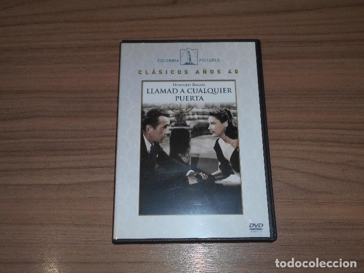 Cine: LLAMAD a CUALQUIER PUERTA DVD Humphrey Bogart COMO NUEVA