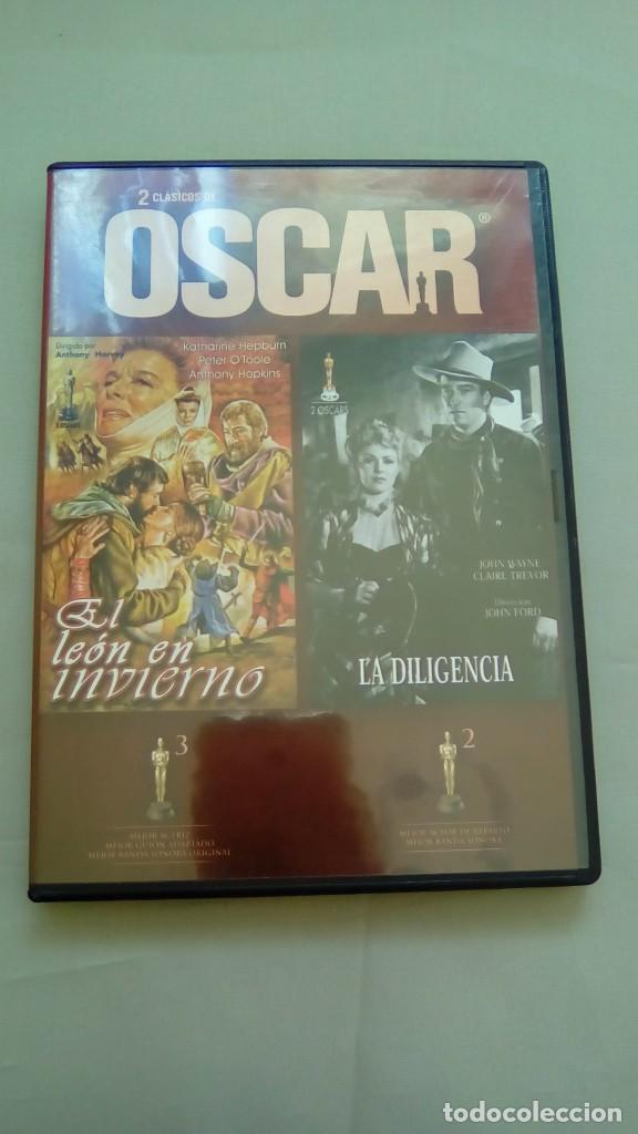 Cinema: EL LEON EN INVIERNO + LA DILIGENCIA (COMO NUEVO)