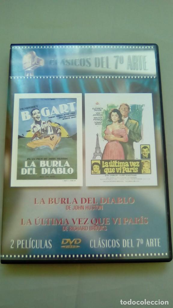 Cine: LA BURLA DEL DIABLO + LA ULTIMA VEZ QUE VI PARIS (COMO NUEVO)