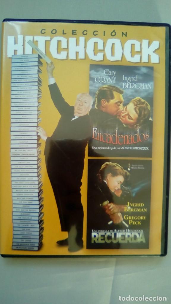 Cine: COLECCION HITCHCOCK: ENCADENADOS + RECUERDA (POCAS SE&Ntilde;ALES DE USO)