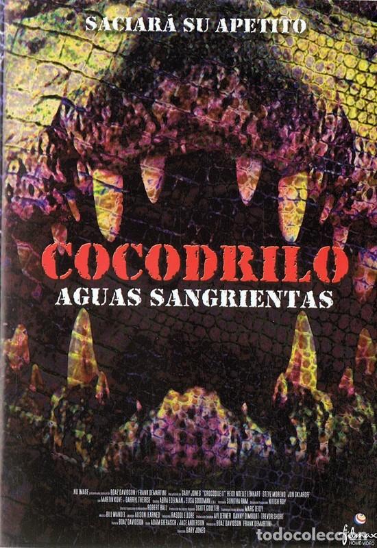Cinema: DVD COCODRILO  AGUAS SANGRIENTAS