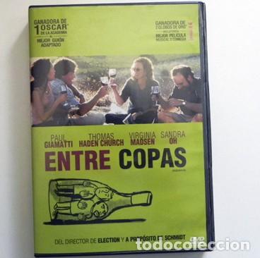 Cin&eacute;ma: ENTRE COPAS DVD PEL&Iacute;CULA COMEDIA &iquest; DE CARRETERA ? EXTRAS SANDRA OH PAUL GIAMATTI PAYNE MADSEN AMIGOS
