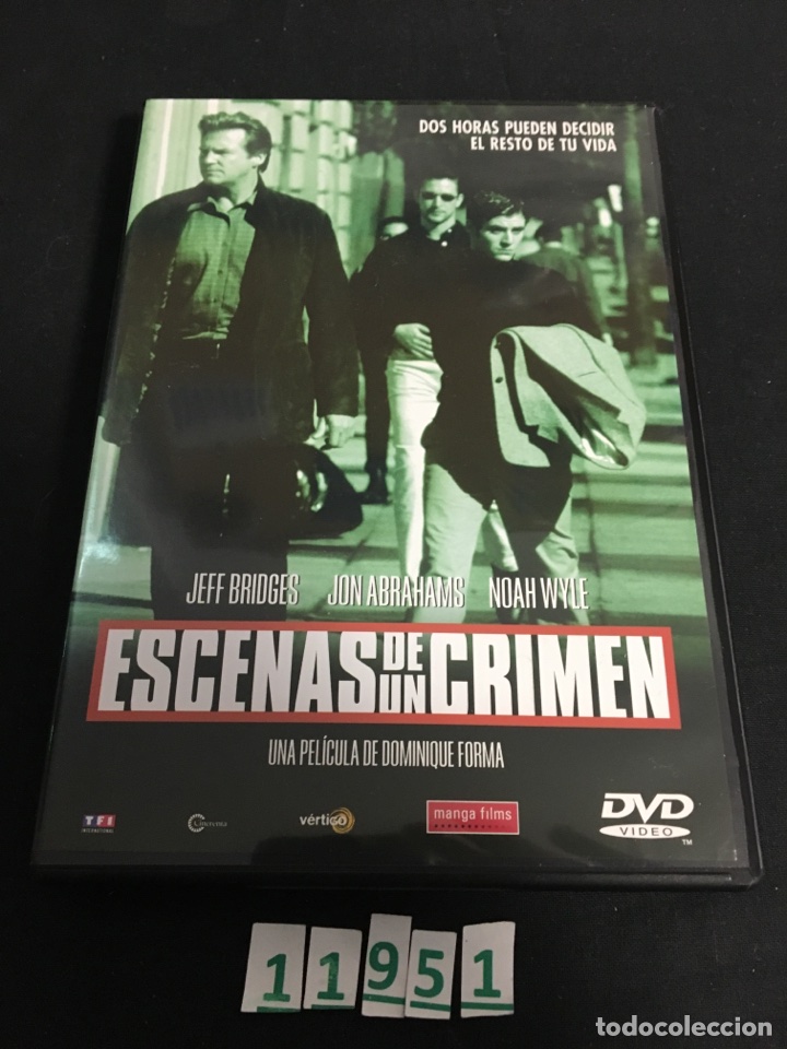 Cin&eacute;ma: Escenas de un crimen ( dvd Segunda mano )