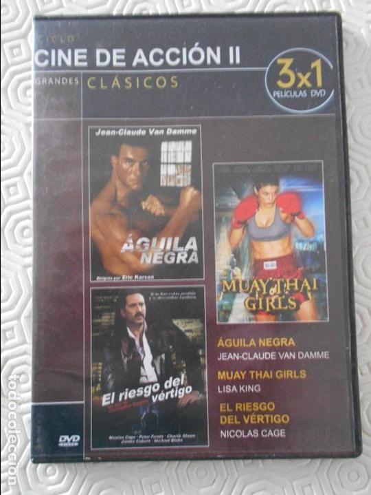 cine de accion. grandes clasicos. dvd con 3 pel - Buy DVD movies on  todocoleccion