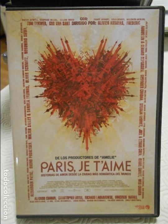 Cine: PARIS, JE T'AIME. DVD DE LA PELICULA DE LOS PRODUCTORES DE AMELIE. COLOR. 116 MINUTOS.