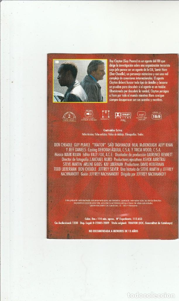 Cine: TRAIDOR- DON CHEADLE- GUY PEARCE - Foto 2