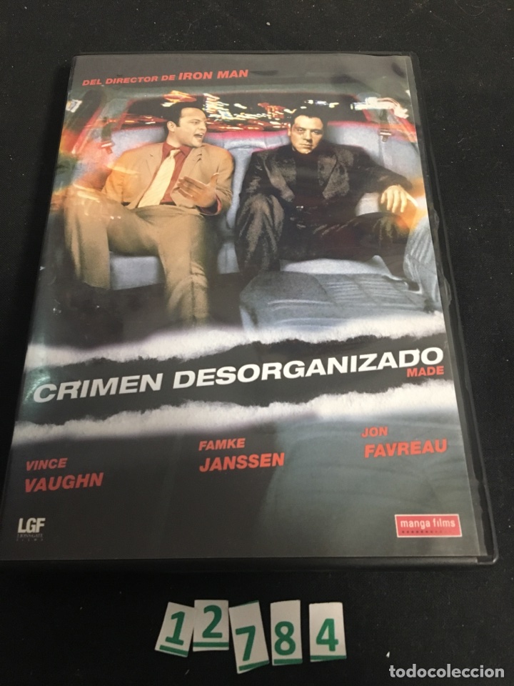 Cine: V12 Crimen desorganizado ( dvd procedente Videoclub )