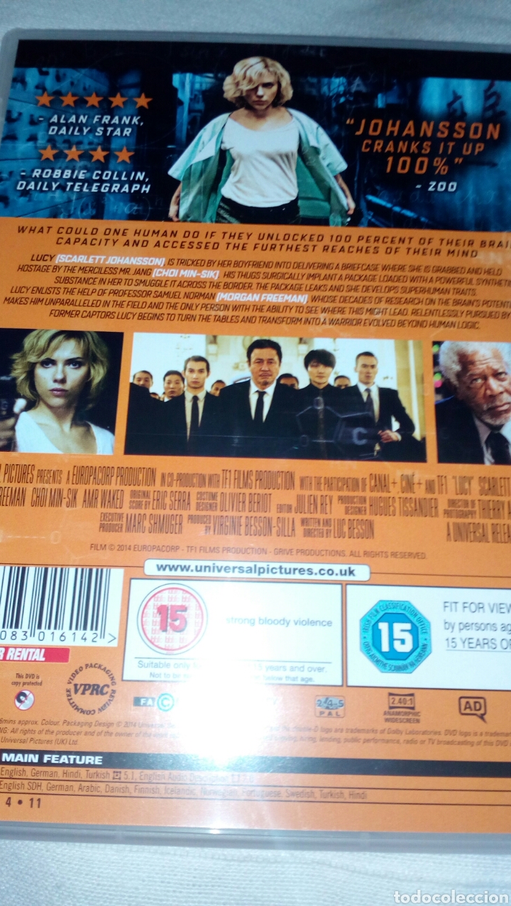 Cine: LUCY -Version en Ingles-A&ntilde;o 2014. - Foto 2