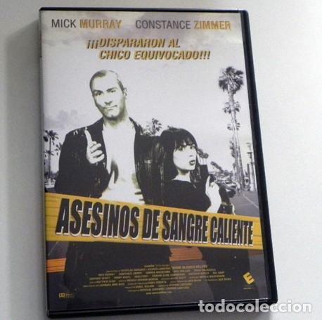 Cine: ASESINOS DE SANGRE CALIENTE - DVD PEL&Iacute;CULA SUSPENSE ACCI&Oacute;N - MICK MURRAY - CONSTANCE ZIMMER