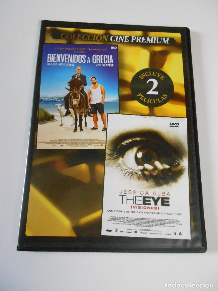 Cine: Colecci&oacute;n Cine Premium DVD 2 pel&iacute;culas Bienvenidos a Grecia y The eye (visiones)
