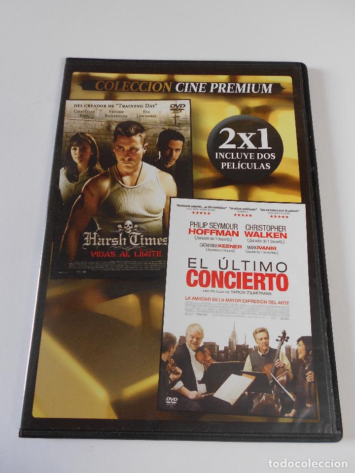 Cine: Colecci&oacute;n Cine Premium DVD 2 pel&iacute;culas Vidas al l&iacute;mite y El &uacute;ltimo concierto