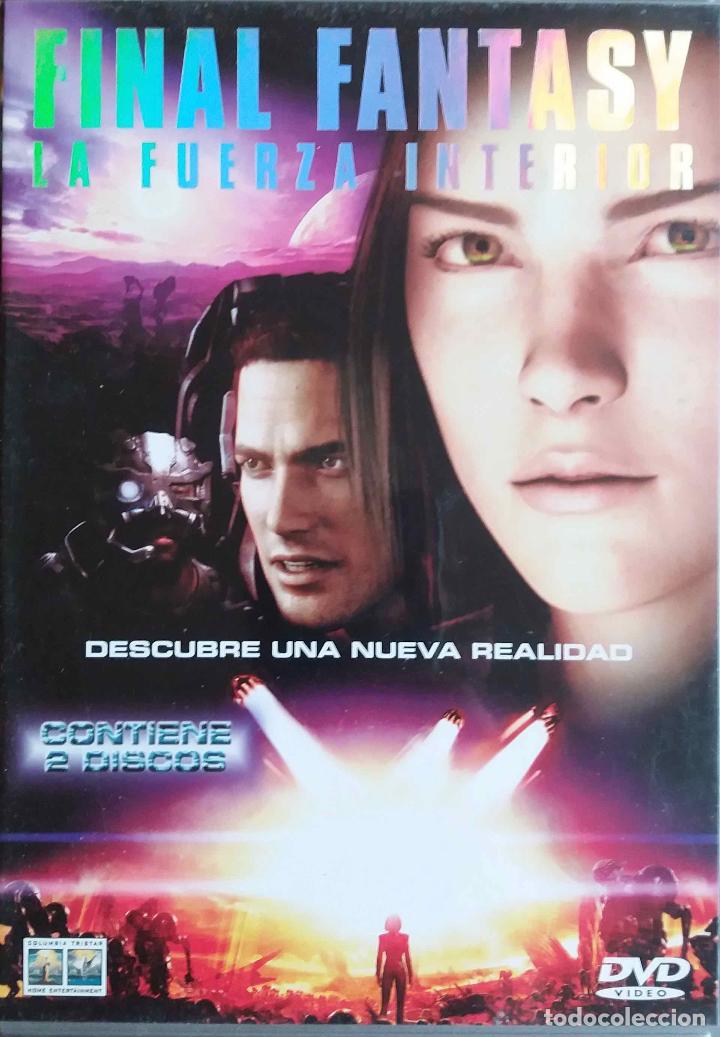 Cine: FINAL FANTASY LA FUERZA INTERIOR, DOBLE DVD 2 DSCOS + LIBRETO, CON EXTRAS. PEL&Iacute;CULA