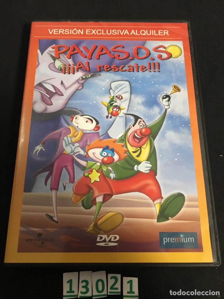 Cine: V13 Payasos al rescate ( dvd procedente Videoclub )