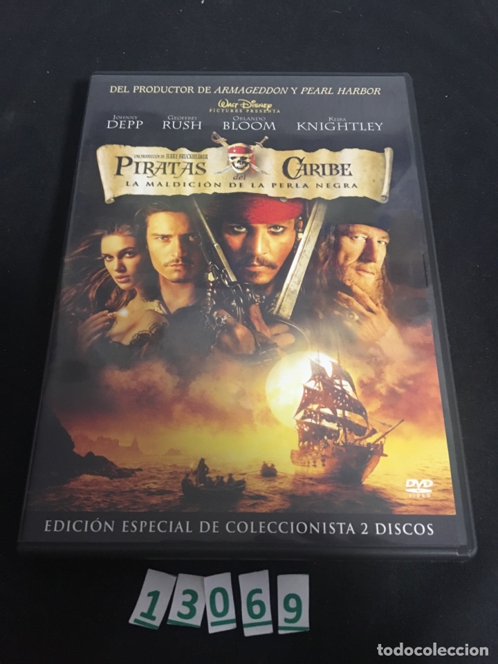 Cinema: S262 Piratas del caribe:la maldicion de la perla negra ( dvd Segunda mano )