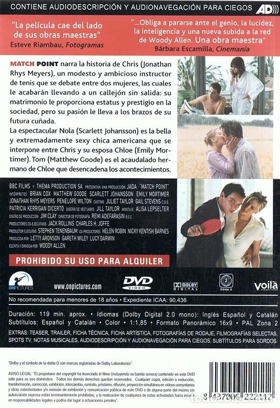 Cine: MATCH POINT  BRIAN COX  (DVD) - Foto 2