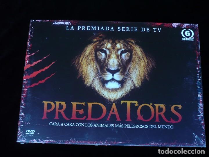 Kino: Predators - documental - cara a cara con los animales mas peligrosos del mundo - 6 dvd precintado