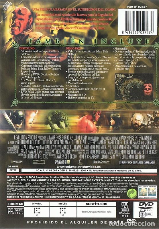Cine: HELLBOY  (EDICI&Oacute;N 2 DISCOS) - Foto 2