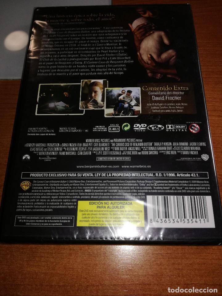 Cine: DVD El Curioso Caso de Benjamin Button - Foto 2