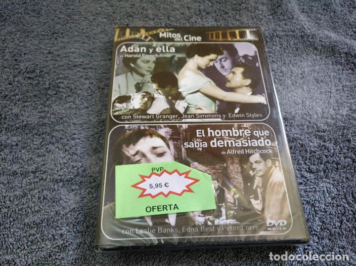 Cinema: Ad&aacute;n y ella el hombre que sab&iacute;a demasiado Hitchcock DVD nuevo precintado