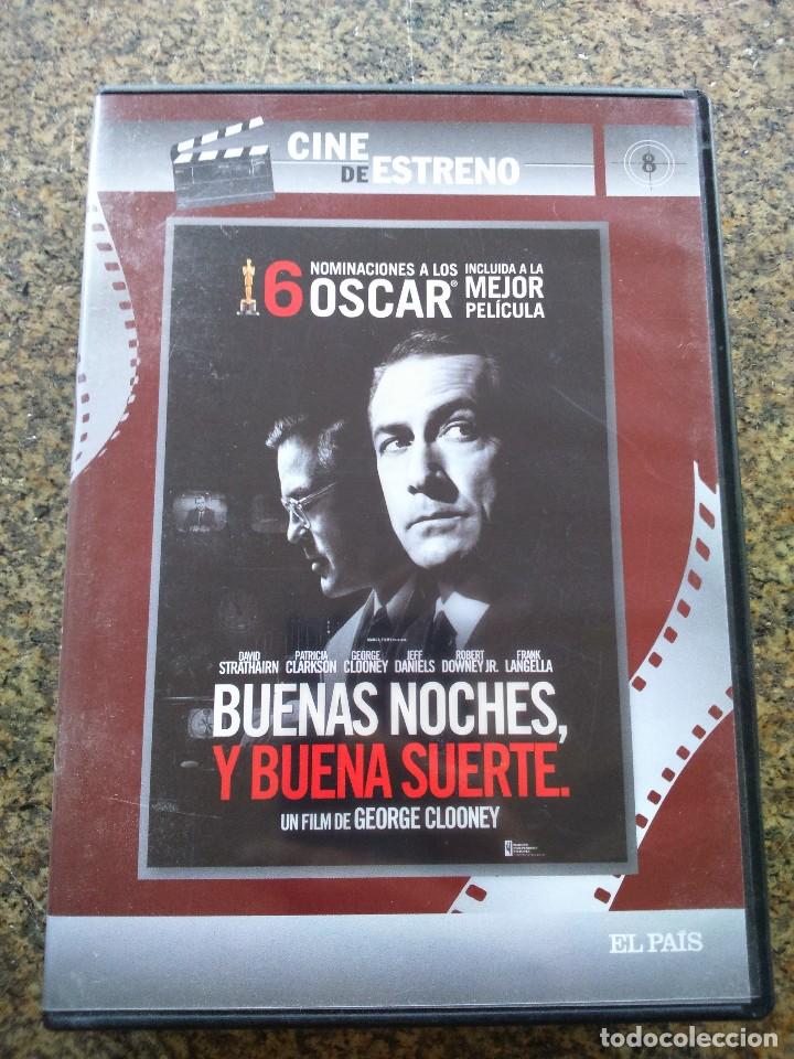 Cine: DVD -- BUENAS NOCHES Y BUENA SUERTE --