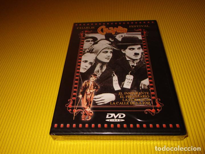 Cine: CHARLIE CHAPLIN FESTIVAL - DVD - PRECINTADO - EL INMIGRANTE - EL PRESIDIARIO - LA CURACION ...