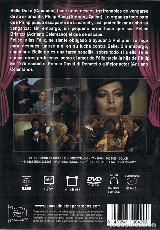 Cine: BLUFF,LOS EMBROLLONES ANTHONY QUINN - Foto 2