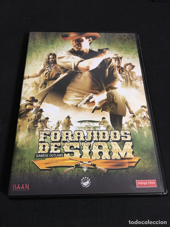 Cine: ( V5 ) FORAJIDOS DE SIAM ( dvd procedente Videoclub )