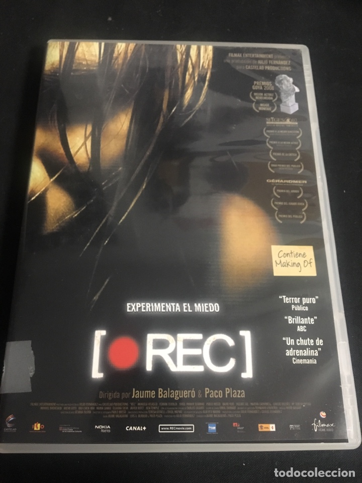 Cin&eacute;ma: ( V7 ) REC ( dvd procedente Videoclub )