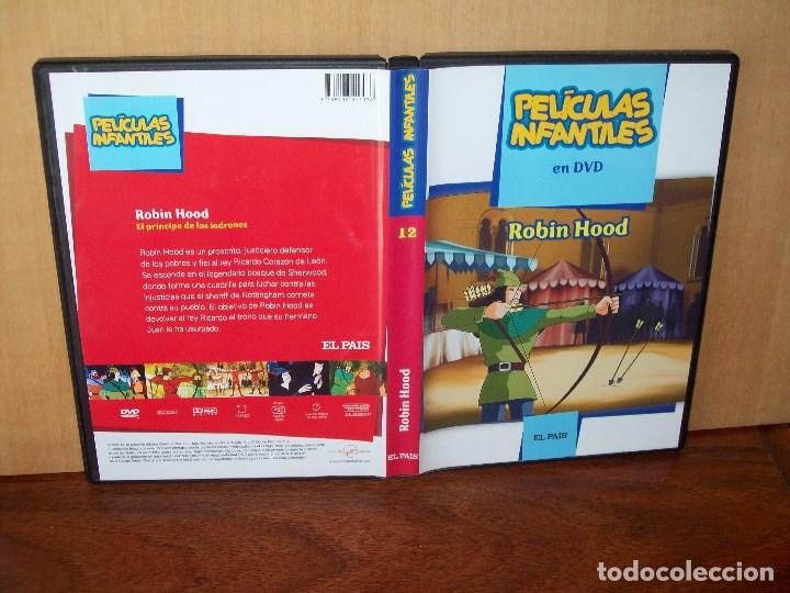 Cine: ROBIN  HOOD  -  DVD  INFANTIL  EDICION  PERIODICO