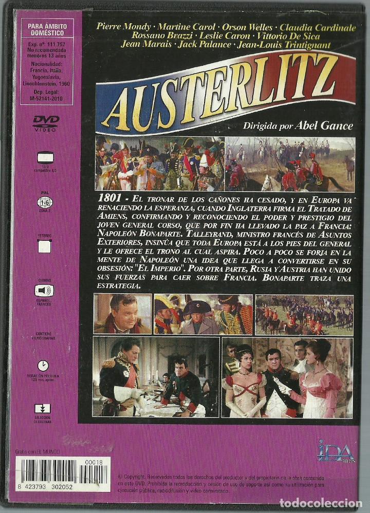 Cine: DVD CINE - AUSTERLITZ - Foto 3