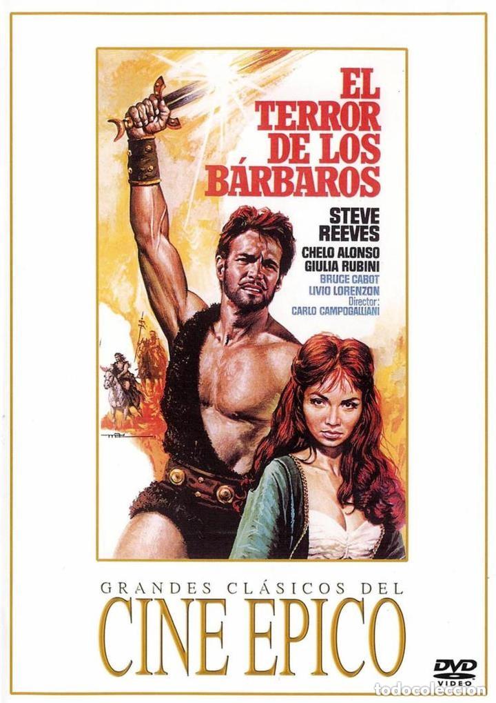 Cinema: El terror de los b&aacute;rbaros. DVD. Nuevo. Precintado. Carlo Campogalliani.