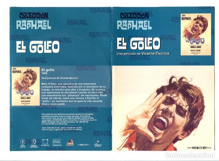 Cine: EL GOLFO, con Raphael. DVD. - Foto 1