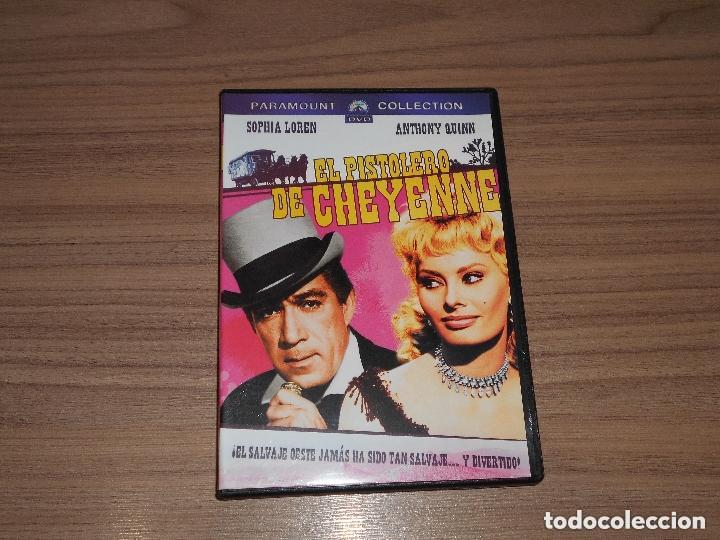 Cine: el PISTOLERO de CHEYENNE DVD Sophia Loren Anthony Quinn COMO NUEVA